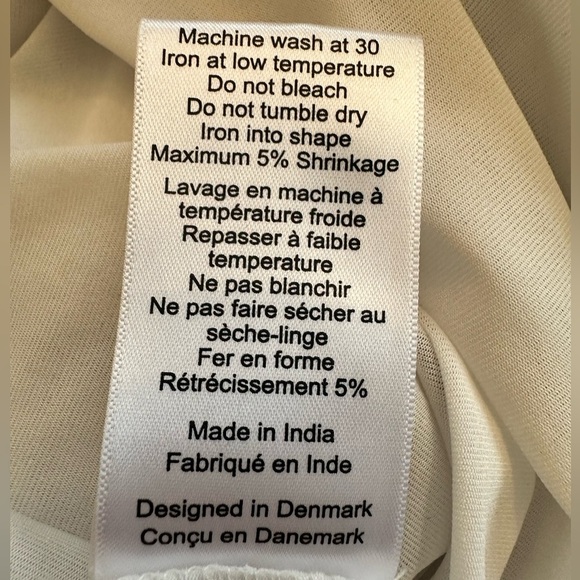 Carmakoma Blue and White Patterned Summer Dress - Picture 6 of 6